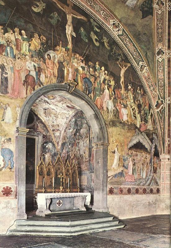 ANDREA DA FIRENZE Frescoes on the central wall China oil painting art